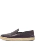Tod's Vintage leather espadrilles - Black