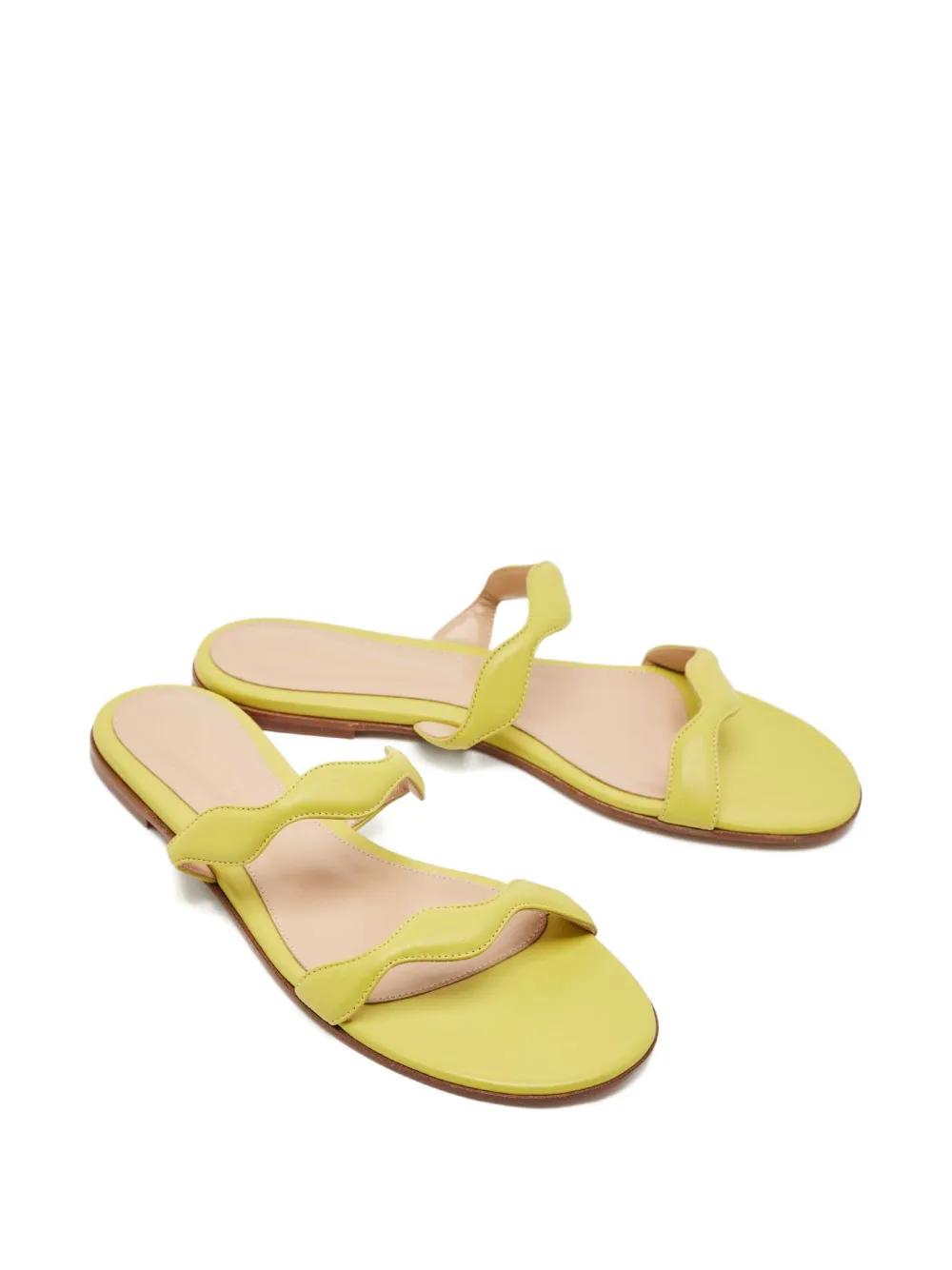 Gianvito Rossi Wave leather slides | Image 2