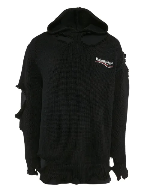 Balenciaga Pre-Owned 유니핏 니트 후디