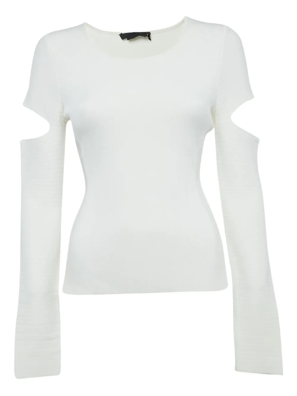 Pre-Owned Alexander Wang cold-shoulder top | White | Image 1