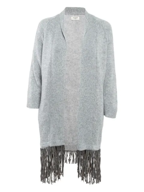 Zadig&Voltaire fringe-detail cashmere cardigan