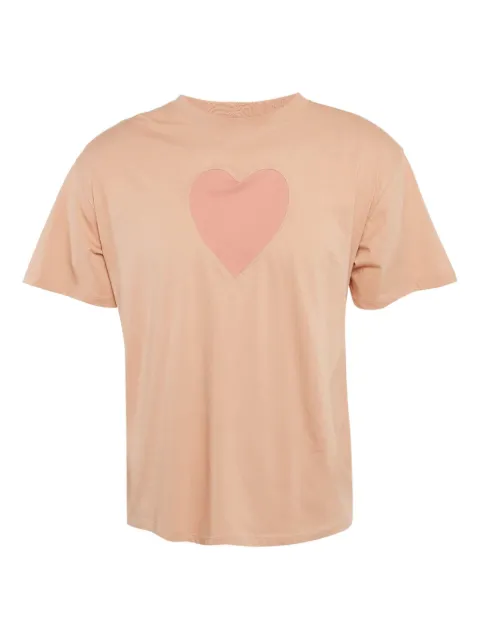 SANDRO heart-motif T-shirt