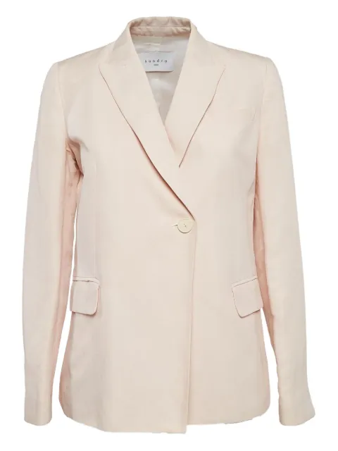 SANDRO long-sleeved blazer