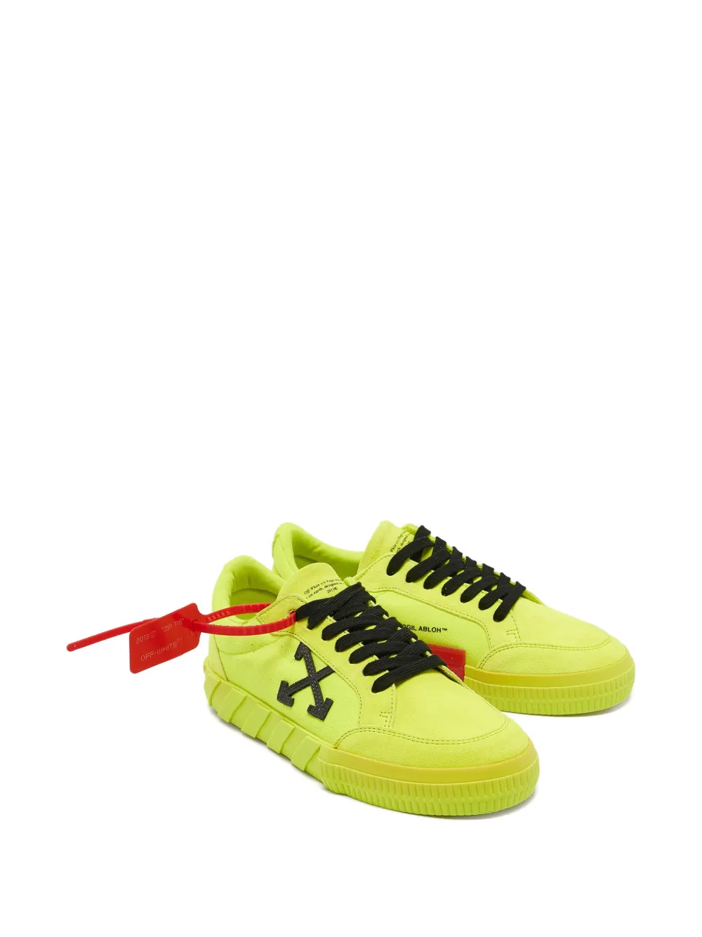Off-White Pre-Owned Vulcanized low-top sneakers | Shoes | Image 2