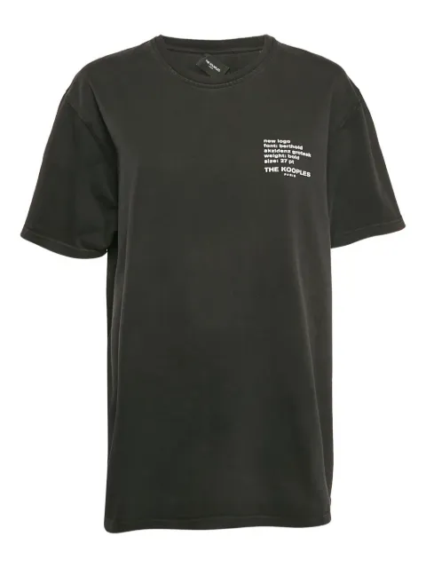 The Kooples pre-owned logo-print T-shirt