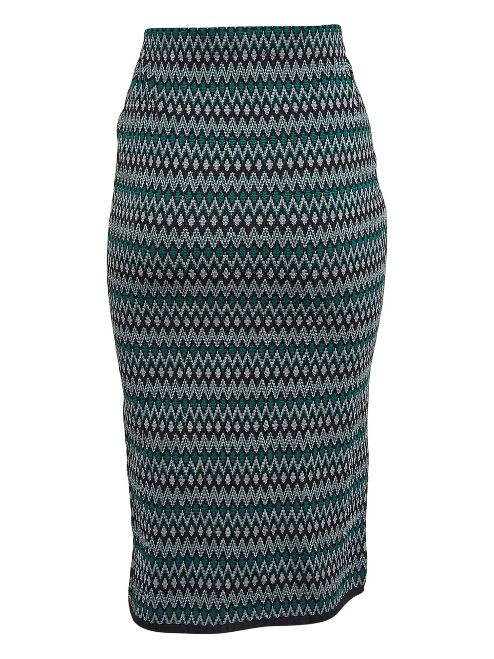 Prada Pre-Owned chevron-knit skirt | Bleistiftröcke | Image 2