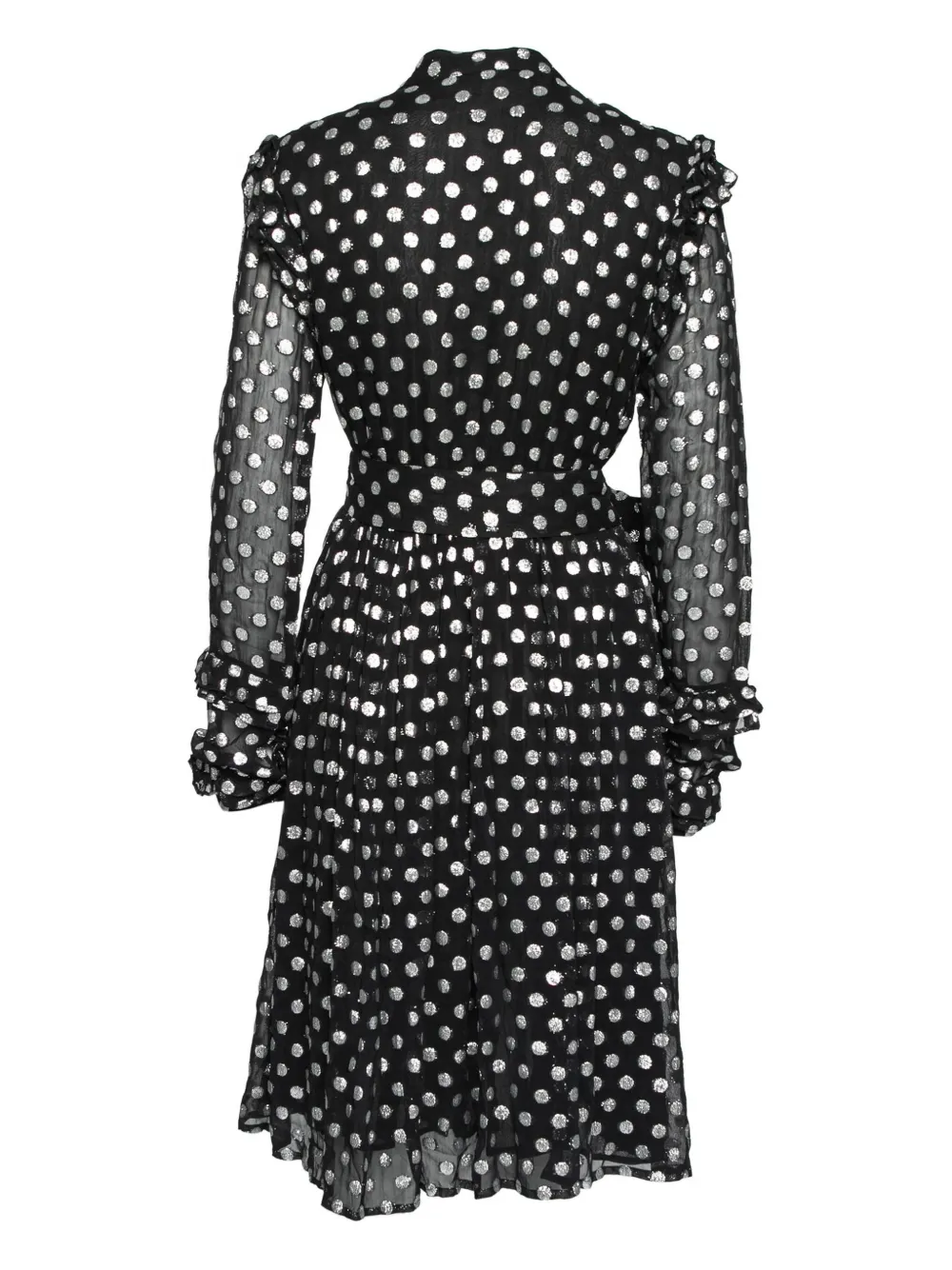 Dodo Bar Or pre-owned polka-dot chiffon dress | Image 2