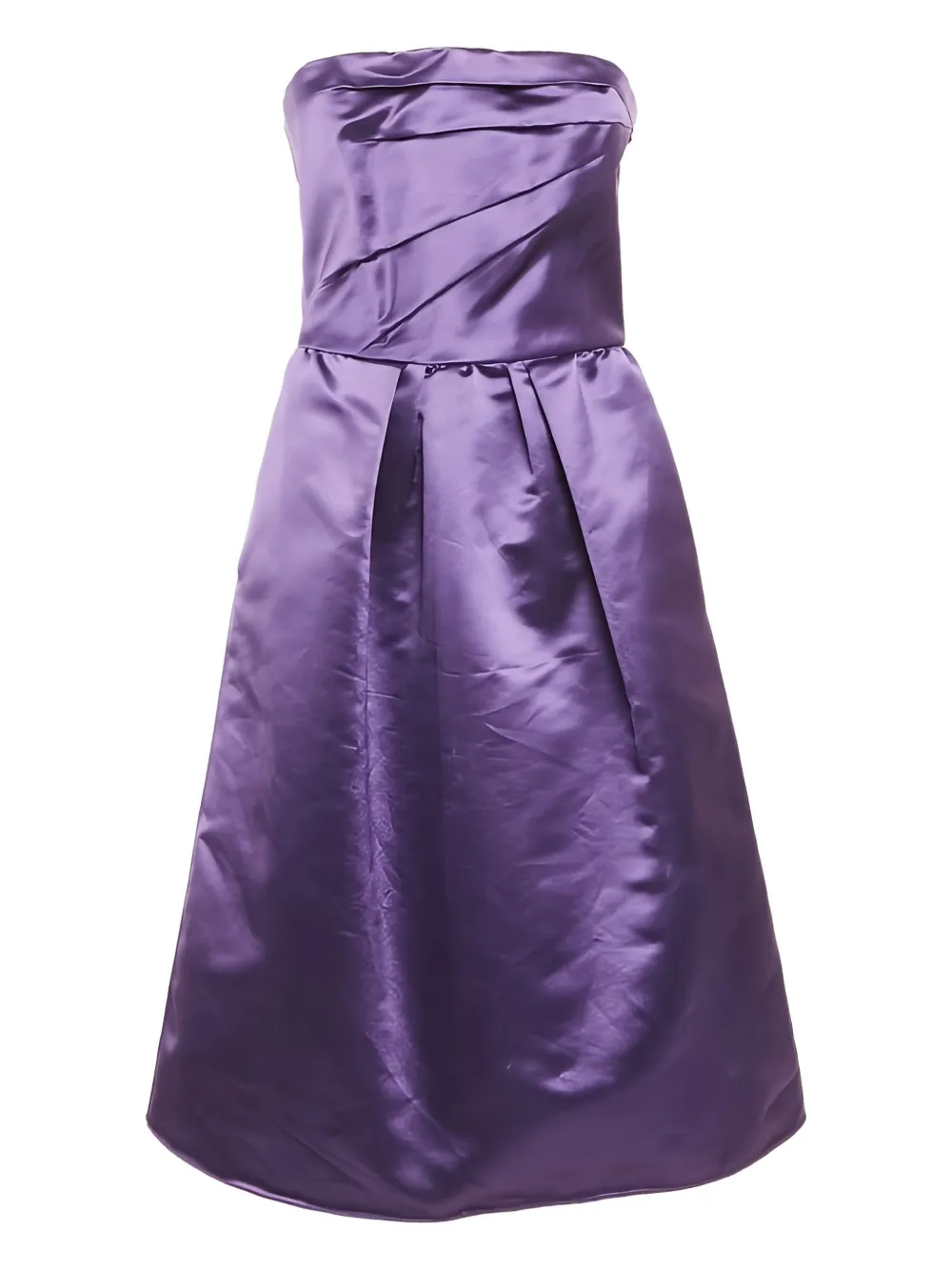 D&G pre-owned strapless satin dress - Viola