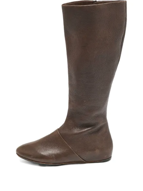 See by Chloé pre-owned leather flat boots
