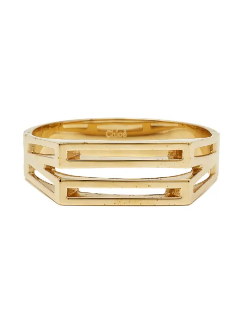 Chloé Pre-Owned 2023 geometric cut-out bracelet