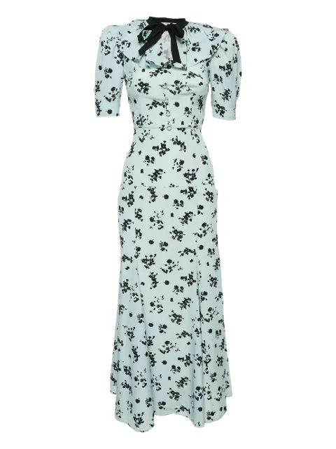 Alessandra Rich pre-owned floral-print maxi dress