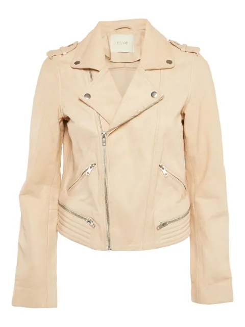 Maje leather biker jacket 
