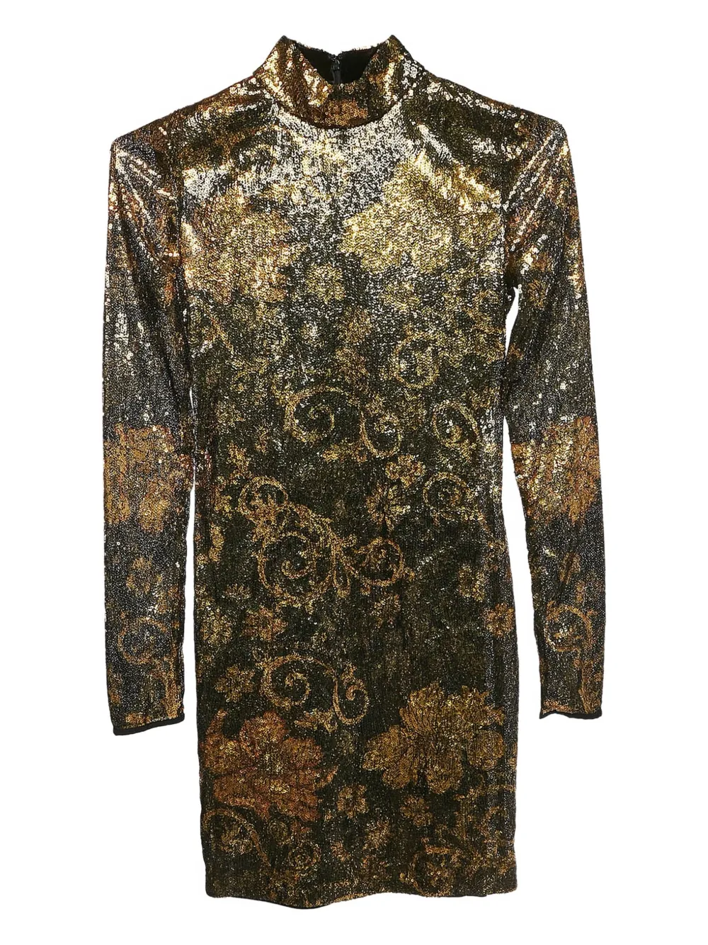 sequin-embellished mini dress