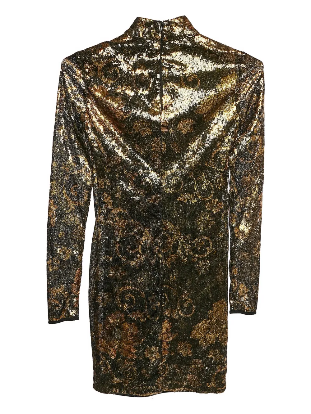 Versace Pre-Owned Mini-jurk verfraaid met pailletten - Geel