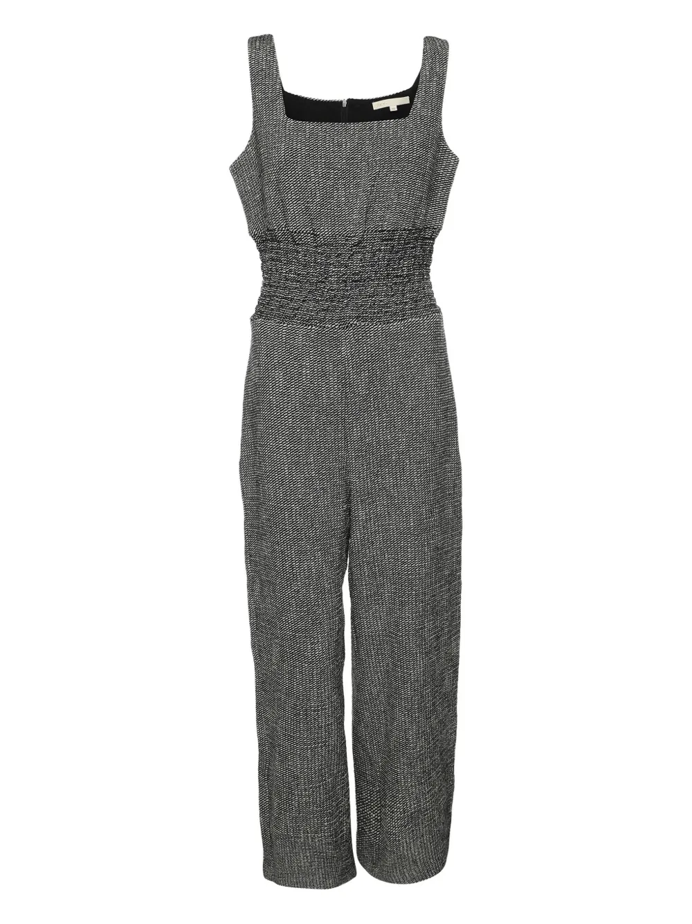 Maje tweed jumpsuit | Grey | Image 1