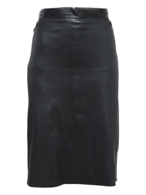 Givenchy Pre-Owned lambskin pencil skirt