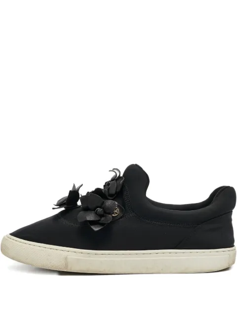 Tory Burch pre-owned Floral Applique Sneakers