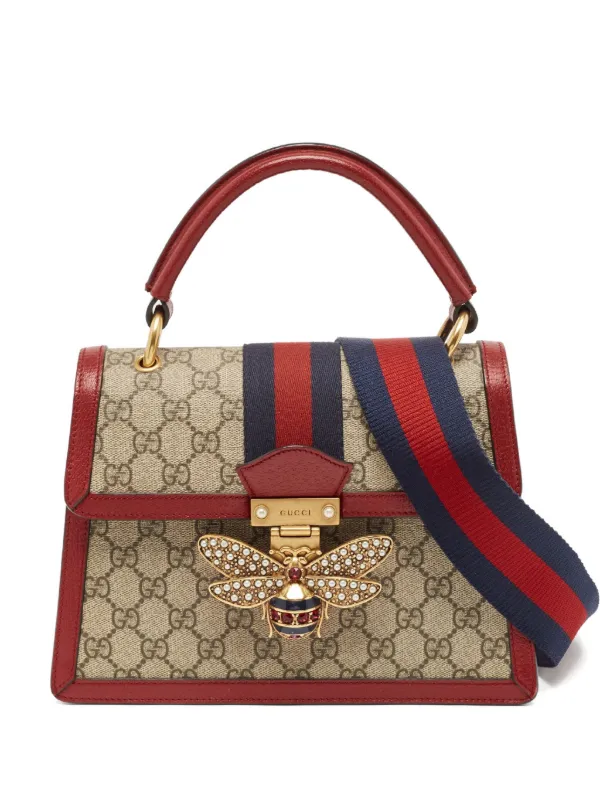 Gucci Pre-Owned 2024 クイーン マーガレット ハンドバッグ | ブラウン 