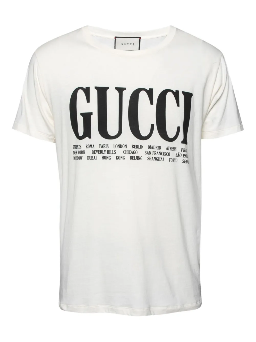 Gucci Pre-Owned ロゴ Tシャツ - ホワイト Gucci Pre-Owned ロゴ Tシャツ - ホワイト