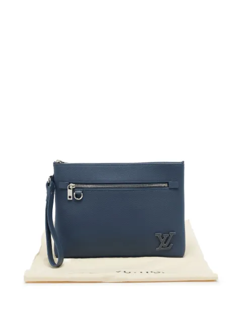 Louis Vuitton Pre-Owned leather clutch bag