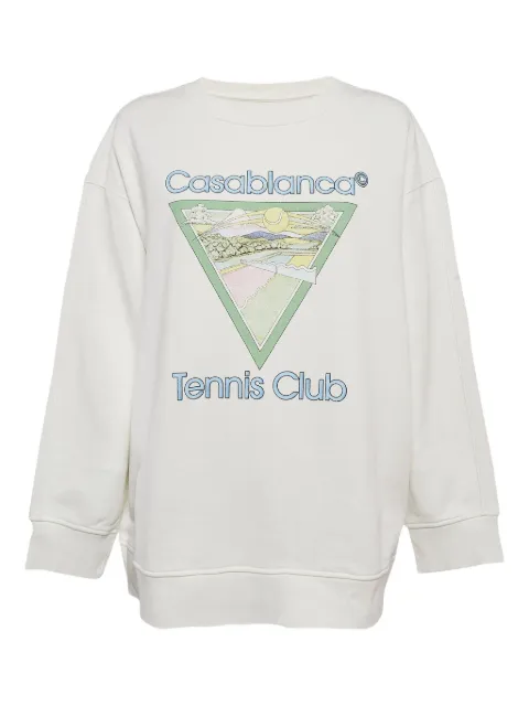 Casablanca logo-print sweatshirt