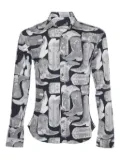 Love Moschino pre-owned boot-print shirt - Grey