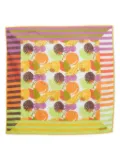 Kenzo Pre-Owned fruit-print cotton scarf - Yellow