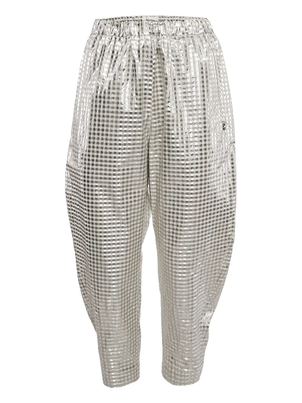 Ottod'Ame Pantaloni a quadretti - Argento
