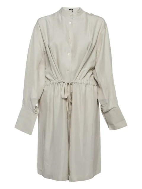 JOSEPH drawstring silk dress