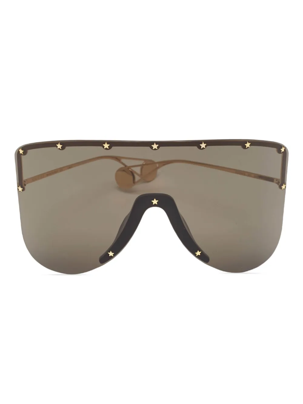 Gucci Pre-Owned シールドサングラス - ブラック Gucci Pre-Owned シールドサングラス - ブラック