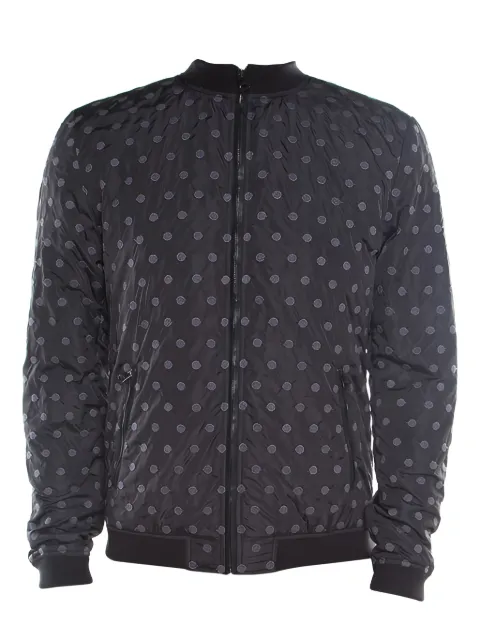 Dolce & Gabbana Pre-Owned embroidered polka-dot bomber jacket