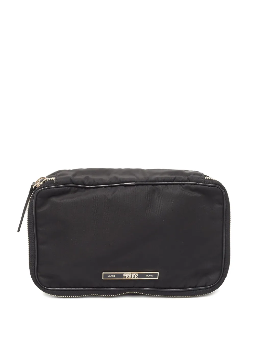 rectangular zip clutch bag