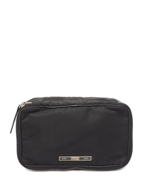 Gianfranco Ferré Pre-Owned rectangular zip clutch bag
