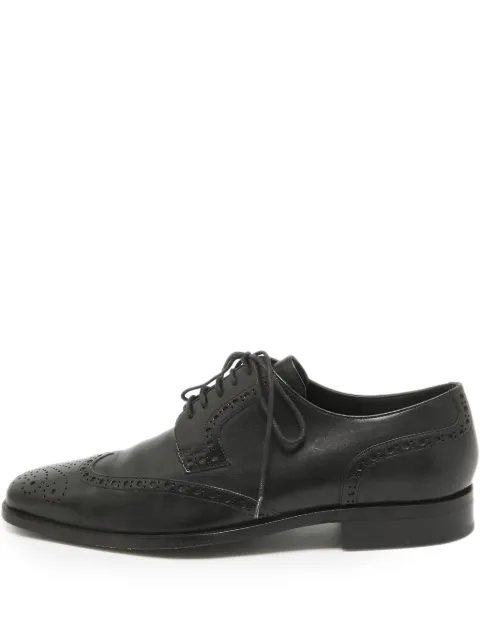 Valentino Garavani Pre-Owned leather brogue shoes