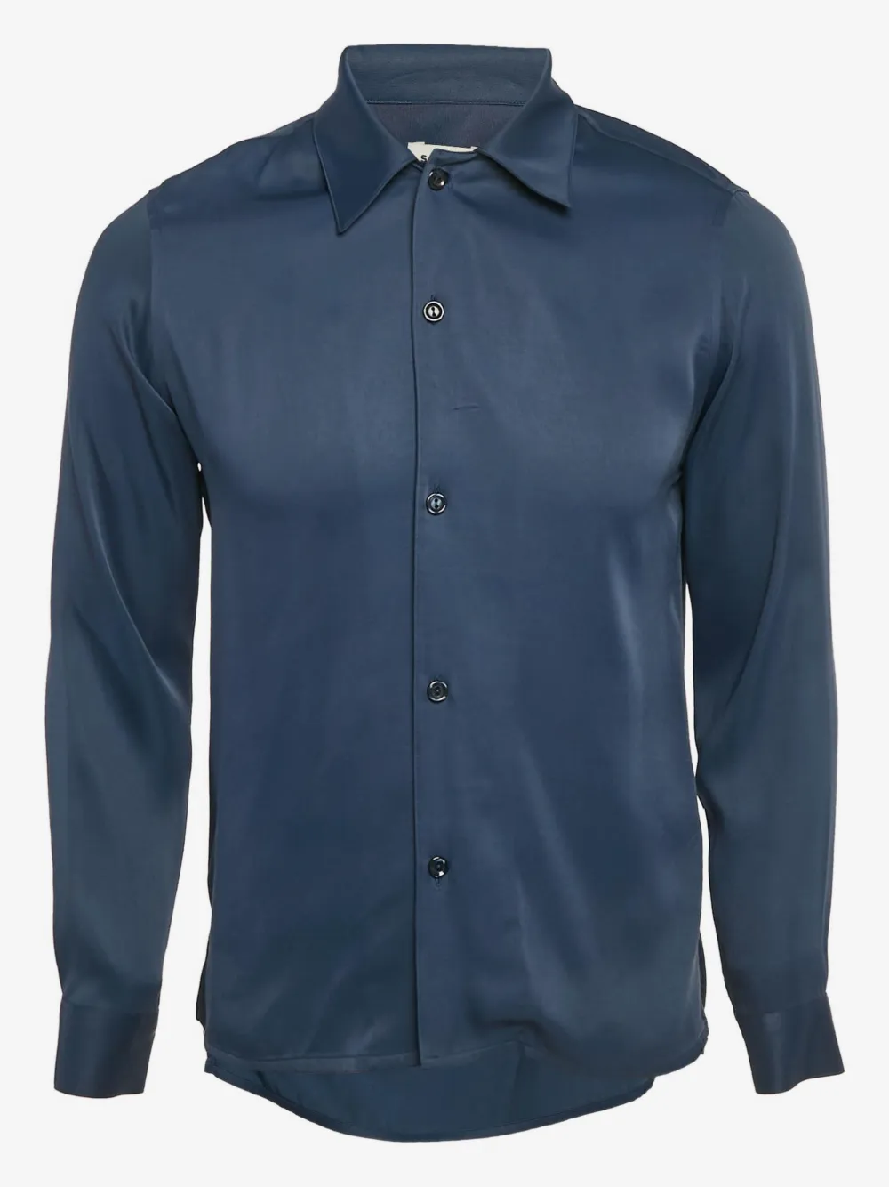 SANDRO camisa de algodón | azul | Image 1