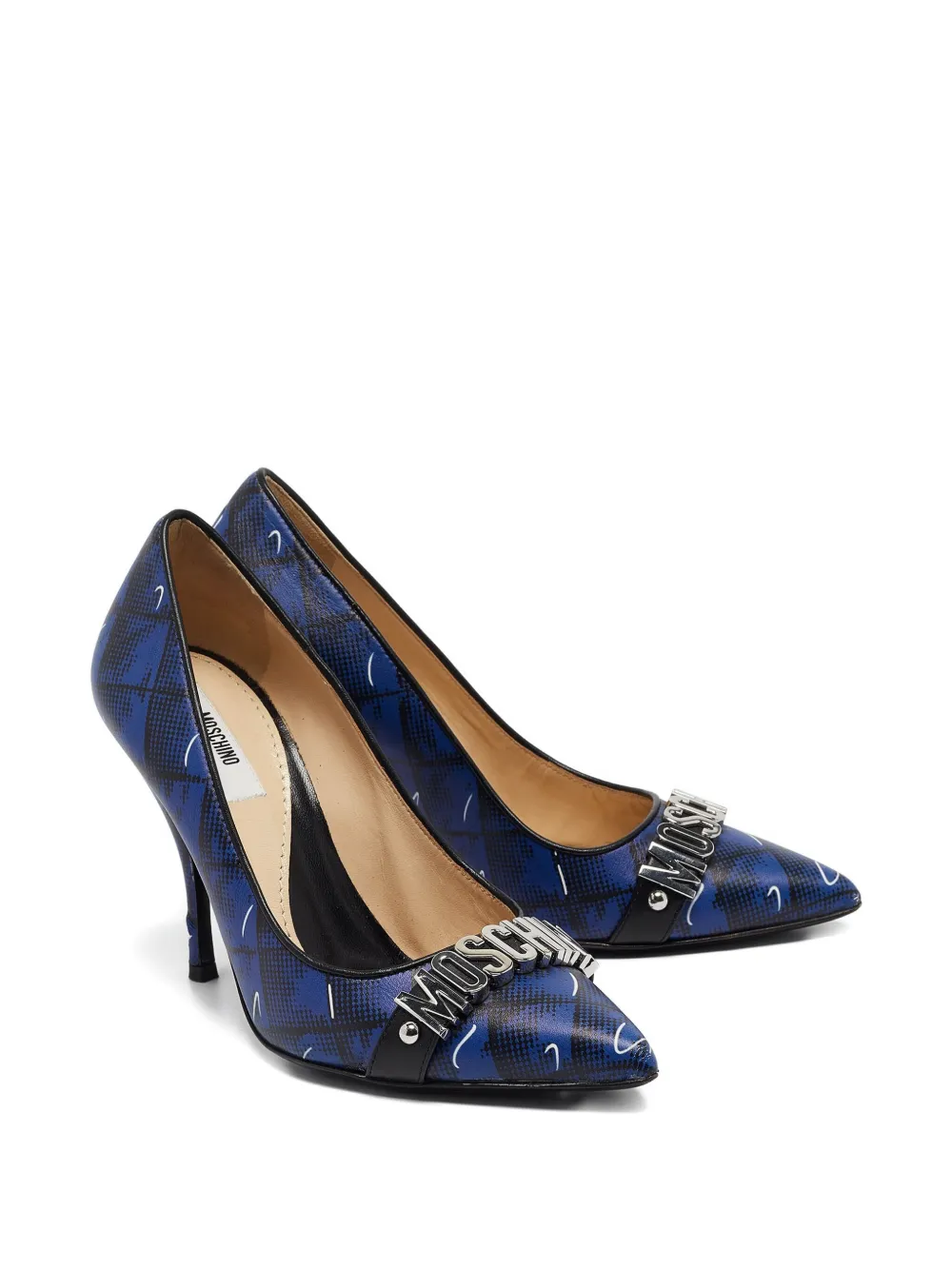 Moschino Pre-Owned leather heeled pumps | Heeled Pumps | Image 2