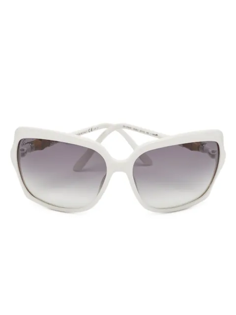 Gucci Pre-Owned bamboo-detail cat-eye sunglasses