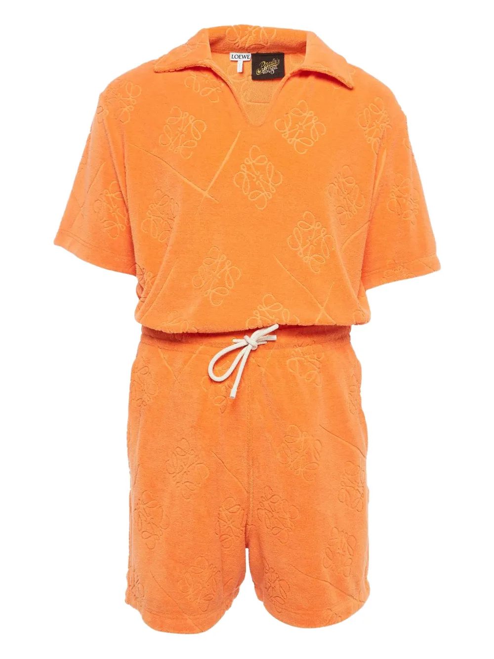 Loewe Pre-Owned x Paula Ibiza Anagram T-shirt and shorts set | Image 2