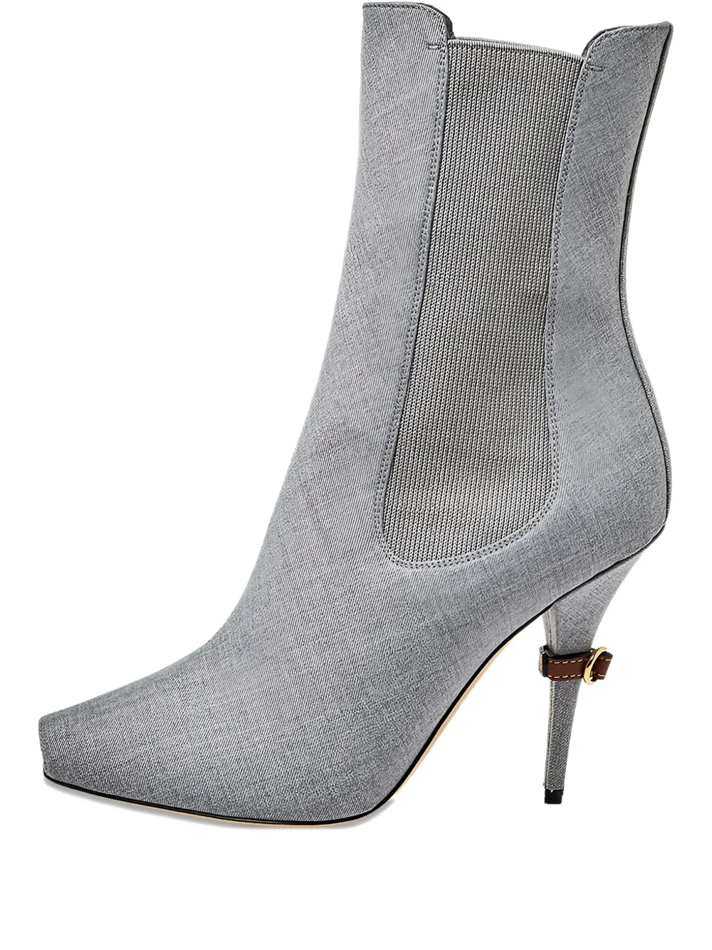 105mm Kenzie peep-toe boots
