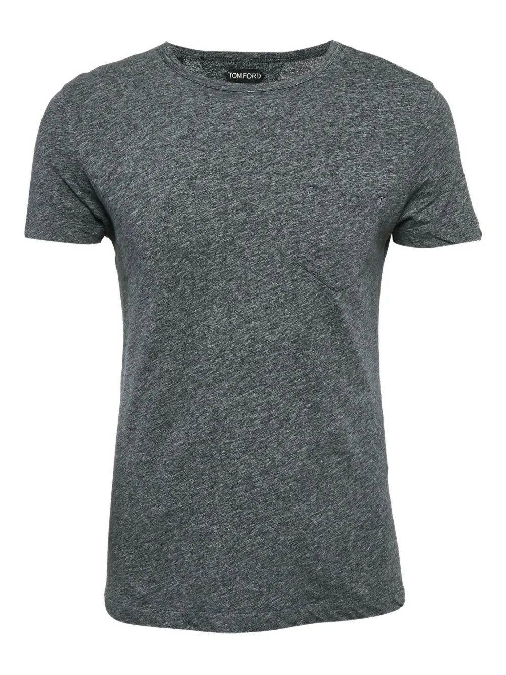 TOM FORD cotton pocketed t-shirt | Grey | Image 1