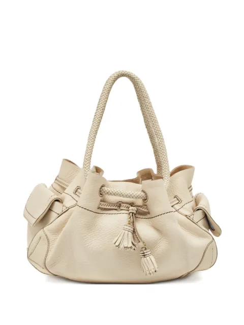 Cole Haan tassel-detail leather tote bag