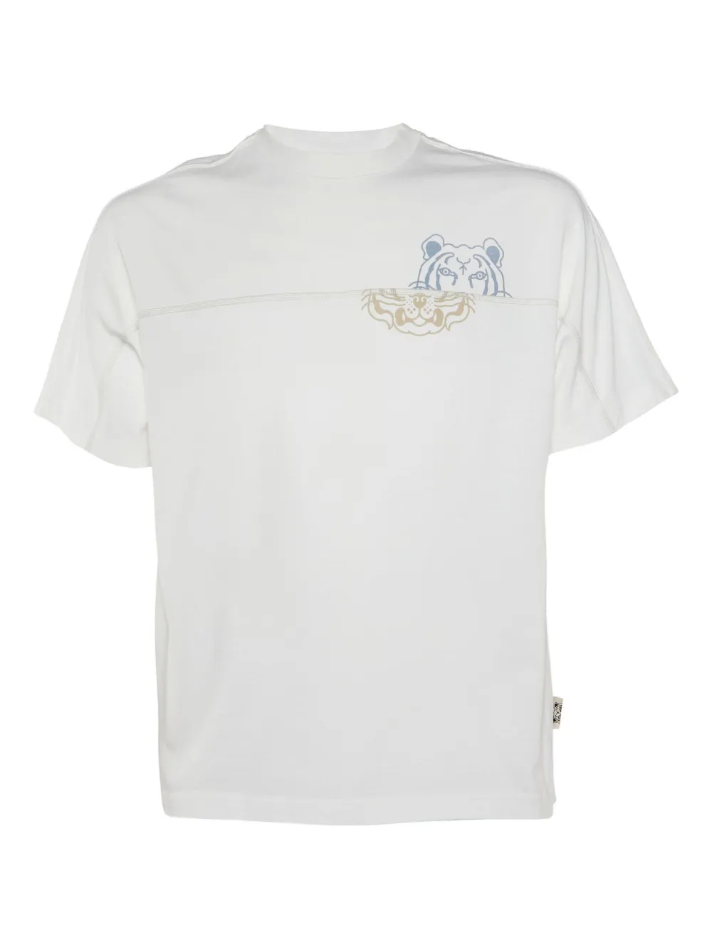 Kenzo Pre-Owned タイガー Tシャツ - ホワイト Kenzo Pre-Owned タイガー Tシャツ - ホワイト