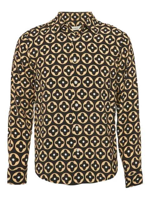 SANDRO geometric-print shirt