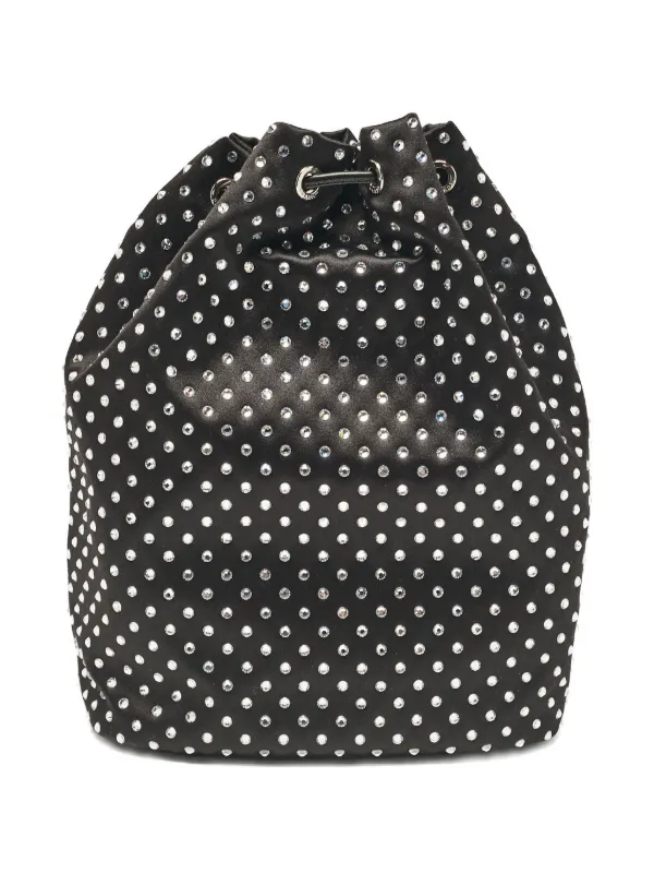 PRADA ビジュートリム　バケットバック Prada Pre-Owned ビジュートリム バケットバッグ | ブラック