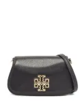 Tory Burch mini Britten leather flap cross body bag - Black