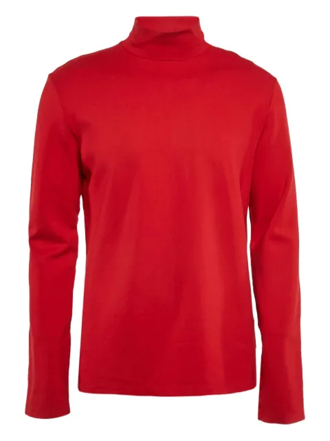Just Cavalli turtleneck logo-tape top