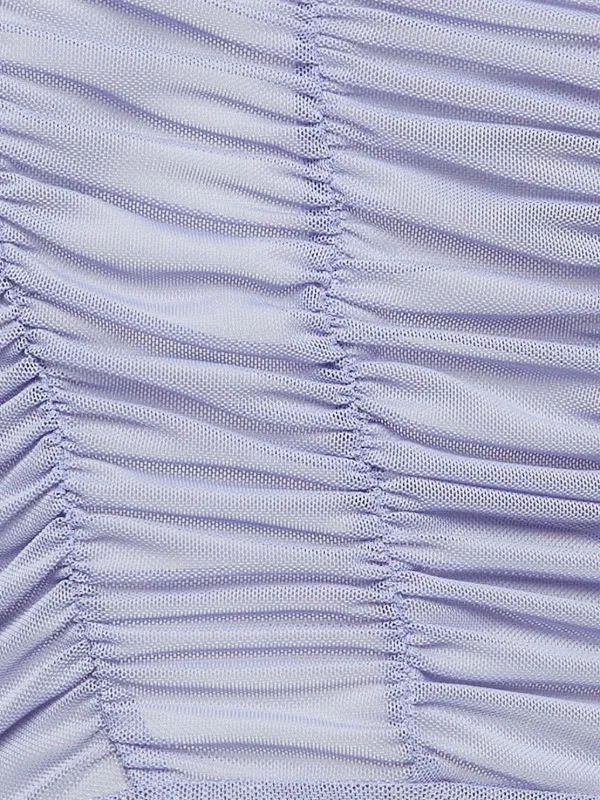 danielle guizio ruched dress Danielle Guizio Lynx Ruched Dress