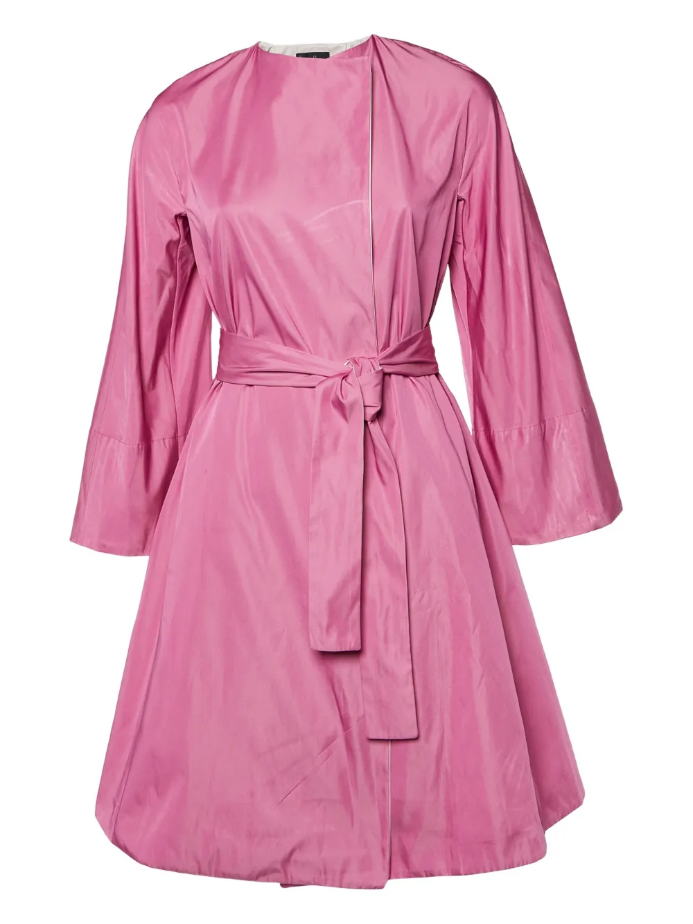 Carolina Herrera Vintage belted A-line coat - Rosa