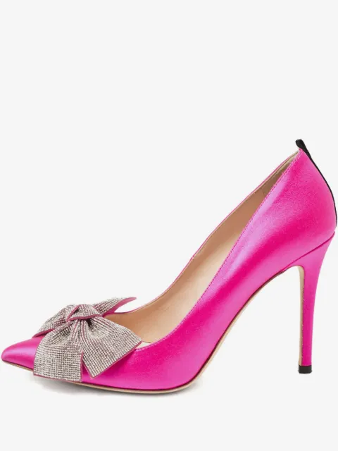 SJP by Sarah Jessica Parker zapatillas satinadas con moño