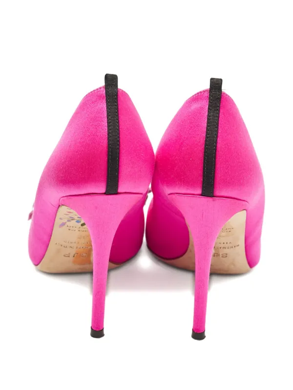 SJP By Sarah Jessica Parker サテン リボン パンプス | ピンク